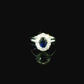 sapphire white gold ring. sapphire oval cut ring. oval cut sapphire ring