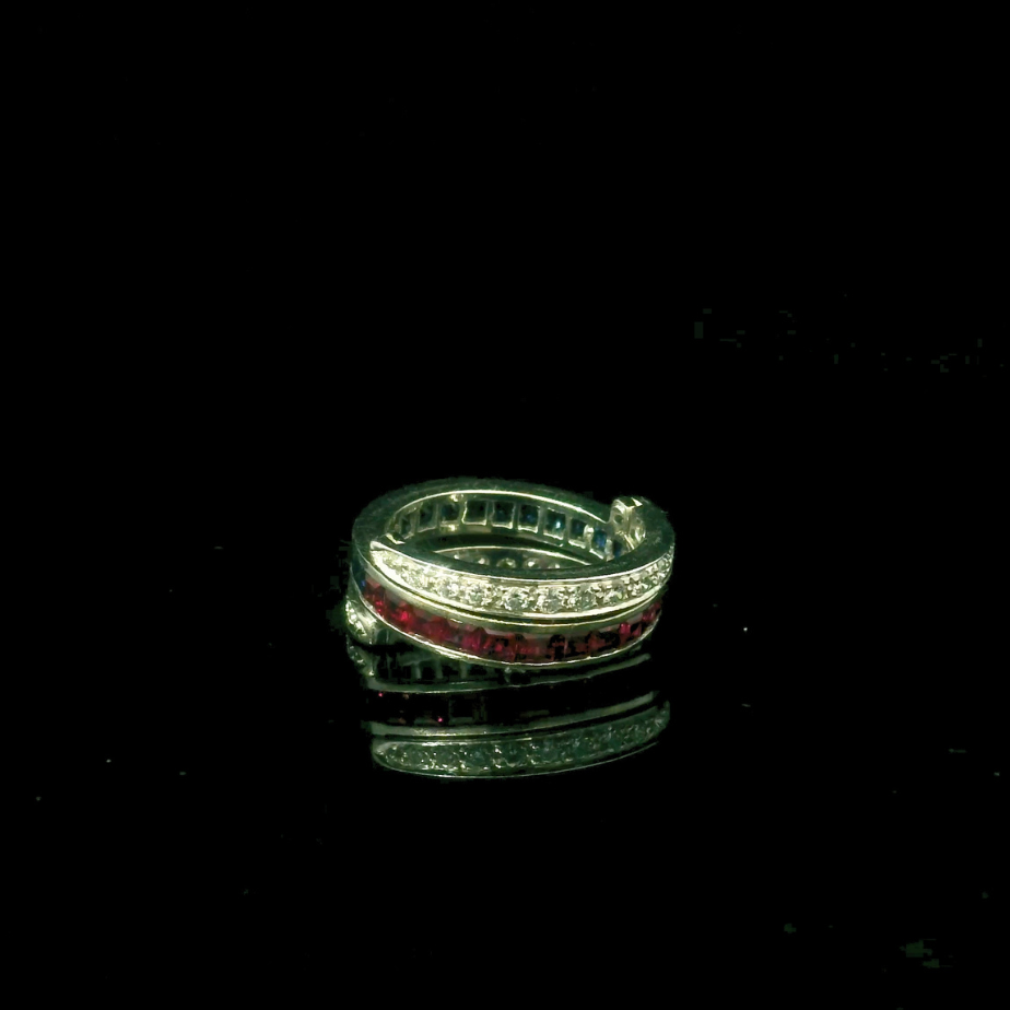white gold sapphire ring for women west malling
