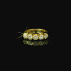yellow gold diamond vintage ring. vintage jewellery west malling. vintage jewellery for sale